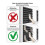 12Pack Sound Proof Foam Panels with Self Adhesive, Black 5