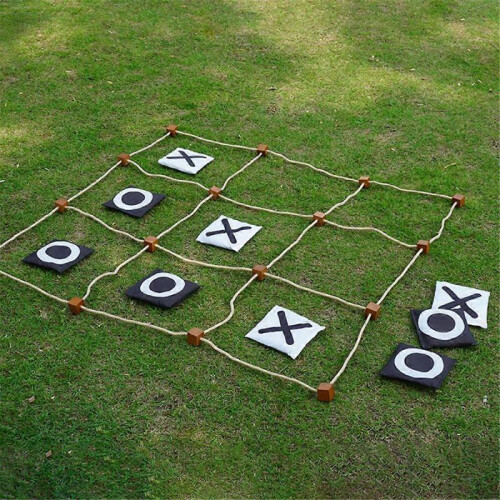 Giant Tic -Tac -Toe Game Instant Setup, Giant -Yard Games for Adults 2