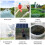 Solar Submersible Well Pump 220W 30m 12V Stainless Steel 4