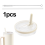 (1, cream) 2 Pack Leakproof Flip Straw Lids for Stanley 40oz Tumbler Replacement 1