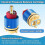 HL-40 Shower Core Replacement,40mm Ceramic Pressure Balance Cartridge 4