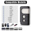 2pcs Garage Door Opener Remote Control for Chamberlain MotorLift 5
