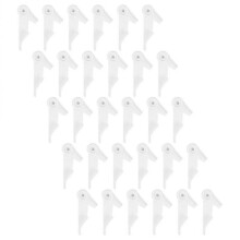 Plastic Ceiling Lamp Buckles 30Pcs Round Edge Fixing Clips Suitable for Ceiling Lamp Shades Used In Home Improvement Projects