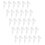 Plastic Ceiling Lamp Buckles 30Pcs Round Edge Fixing Clips Suitable for Ceiling Lamp Shades Used In Home Improvement Projects 1