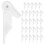 Plastic Ceiling Lamp Buckles 30Pcs Round Edge Fixing Clips Suitable for Ceiling Lamp Shades Used In Home Improvement Projects 2