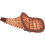 Fruits Basket Bamboo Cornucopia Shaped Storage Home Decor Chocolate 35.00X15.00X15.00CM 1 Piece 1