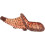 Fruits Basket Bamboo Cornucopia Shaped Storage Home Decor Chocolate 35.00X15.00X15.00CM 1 Piece 3