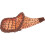 Fruits Basket Bamboo Cornucopia Shaped Storage Home Decor Chocolate 35.00X15.00X15.00CM 1 Piece 5
