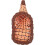 Fruits Basket Bamboo Cornucopia Shaped Storage Home Decor Chocolate 35.00X15.00X15.00CM 1 Piece 2