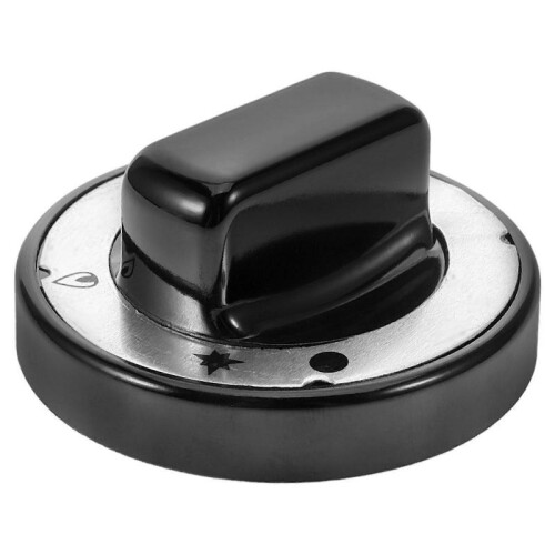 Grill Control Knobs Gas Valve Knob Replacement for Commercial Kitchen Use Abs Material Easy Installation 1Pack 2