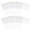 Yard Flags White Hand Held Referee Marking 31.00X31.00X14.00CM Waterproof 24Pcs 1