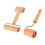 Double-End Rolling Sticks 2 Pcs Dough Roller for Pizza And Bread Preparation Wood Material Easy To Clean 2