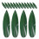 Bamboo Leaves Decorations for Restaurants And Home Users 200Pcs Japanese Style Dish Decoration 5