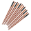 6 ζευγάρια ξύλινα chopsticks, επαναχρησιμοποιήσιμα κινέζικα κορεάτικα J 4
