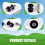 2X Motorfiets CNC Swingarm Swingarm Spool Sliders 9