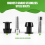 2X Motorfiets CNC Swingarm Swingarm Spool Sliders 10