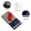 Digital Kitchen Scales,USB Rechargeable Pocket Sca 3