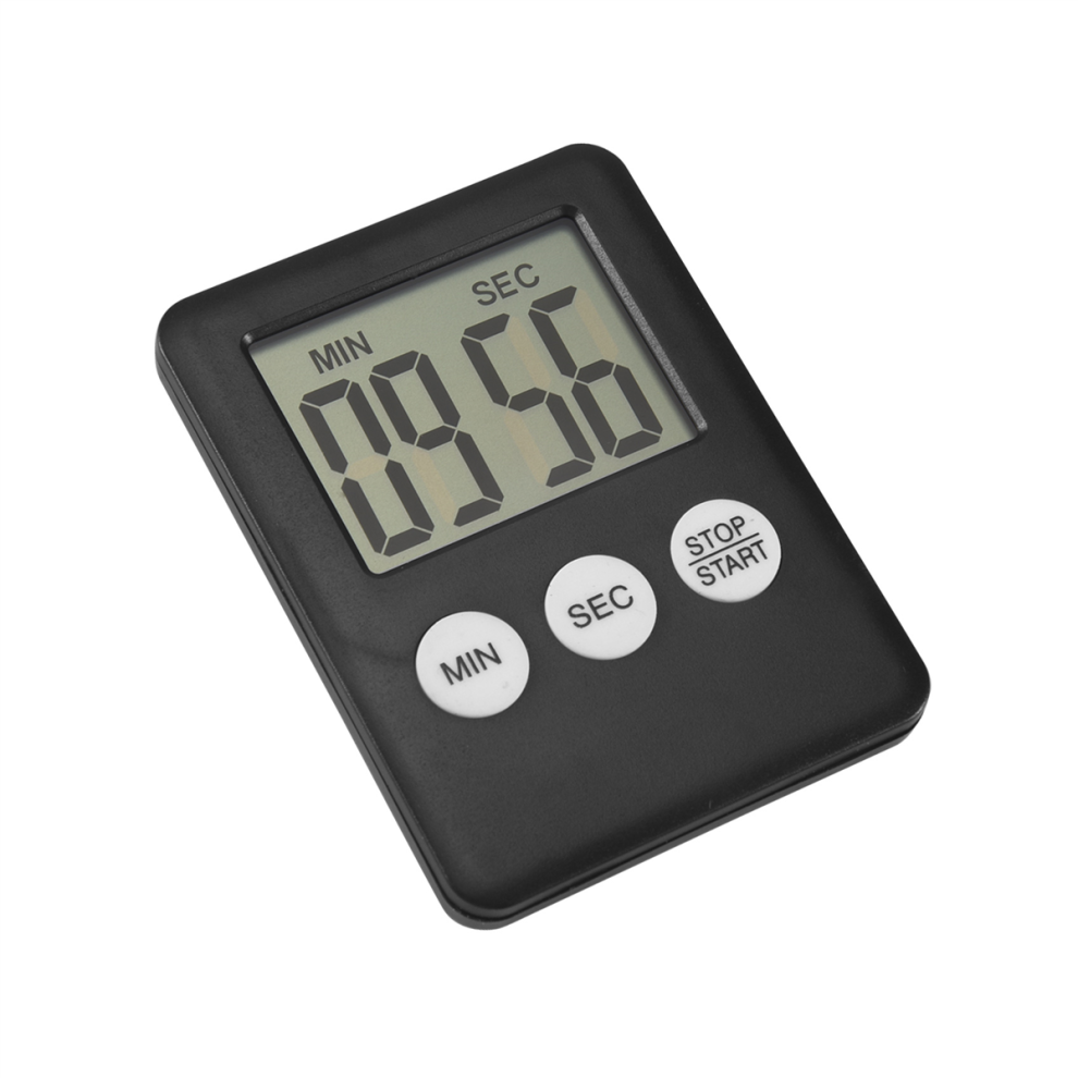 Super Thin LCD Digital Screen Kitchen Timer Square