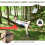 Camping-Hängematte mit Tarp und Moskitonetz, tragbar 6