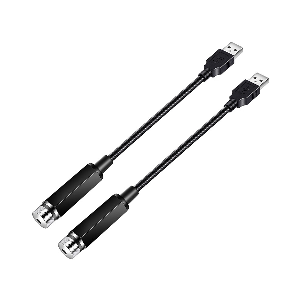 Proiettore Di Luce Notturna Per Interni Auto, 2 Pezzi