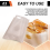 12Pcs Reusable Toaster Bag Non-Stick Bread Baking 7
