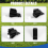 Lot de 10 pinces pour sac de golf sur support de putter 9
