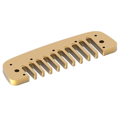 Mondharmonica van aluminiumlegering, Blues kam, kamonderdeel voor