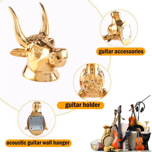 Βάση Κιθάρας Κρεμάστρα Τοίχου Bull Art Ukulele Hook St 2