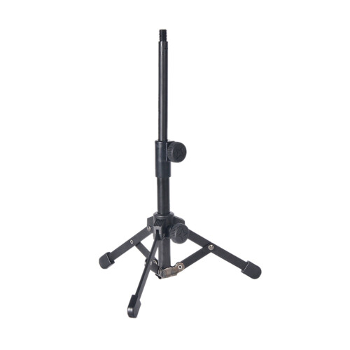 Mini treppiede da tavolo per microfono con supporto per microfono