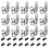 16 Pieces Cabinet Cam Lock Keyed Alike Cylinder 5/ 1