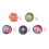Lot de 5 boules de yoyo réactives en alliage colorées 2