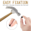 50 Pcs Double Headed Picture Hangers Nails Black T 3