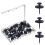 50 Pcs Double Headed Picture Hangers Nails Black T 1