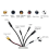 Kit contrôleur de vélo électrique 24 V 36 V 48 V-17 A 4