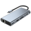 Dock USB-C 11 în 1, hub USB 3.0, splitter multiport 2