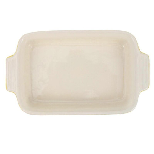 Ceramic Rice Bowl 1Pack Rectangular Baking Tray Ideal for Home Cooks And Professional Chefs 23X13.5X5cm Oven Safe 1