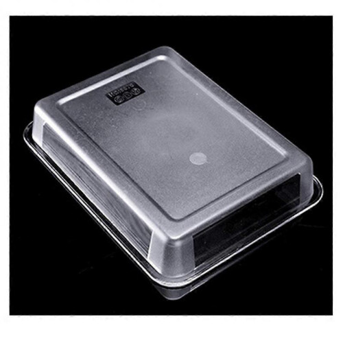 Transparent Tray Acrylic Transparent Rectangular Heavyweight Food Serving Tray 1Pack 1
