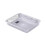 Transparent Tray Acrylic Transparent Rectangular Heavyweight Food Serving Tray 1Pack 1