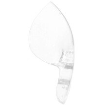 Acrylic Chin Rest for Violinists Transparent Color Reduces Pressure On Player 4/4 Size 1Pcs