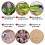 Oval Woven Placemats, Natural Water Hyacinth Place 4
