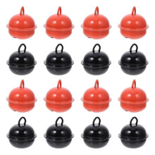 Hanging Bell 40Pcs Beautiful Iron Loose Metal Beads Pet Decoration 2.20X2.20X2.20cm Loud And Clear Sound