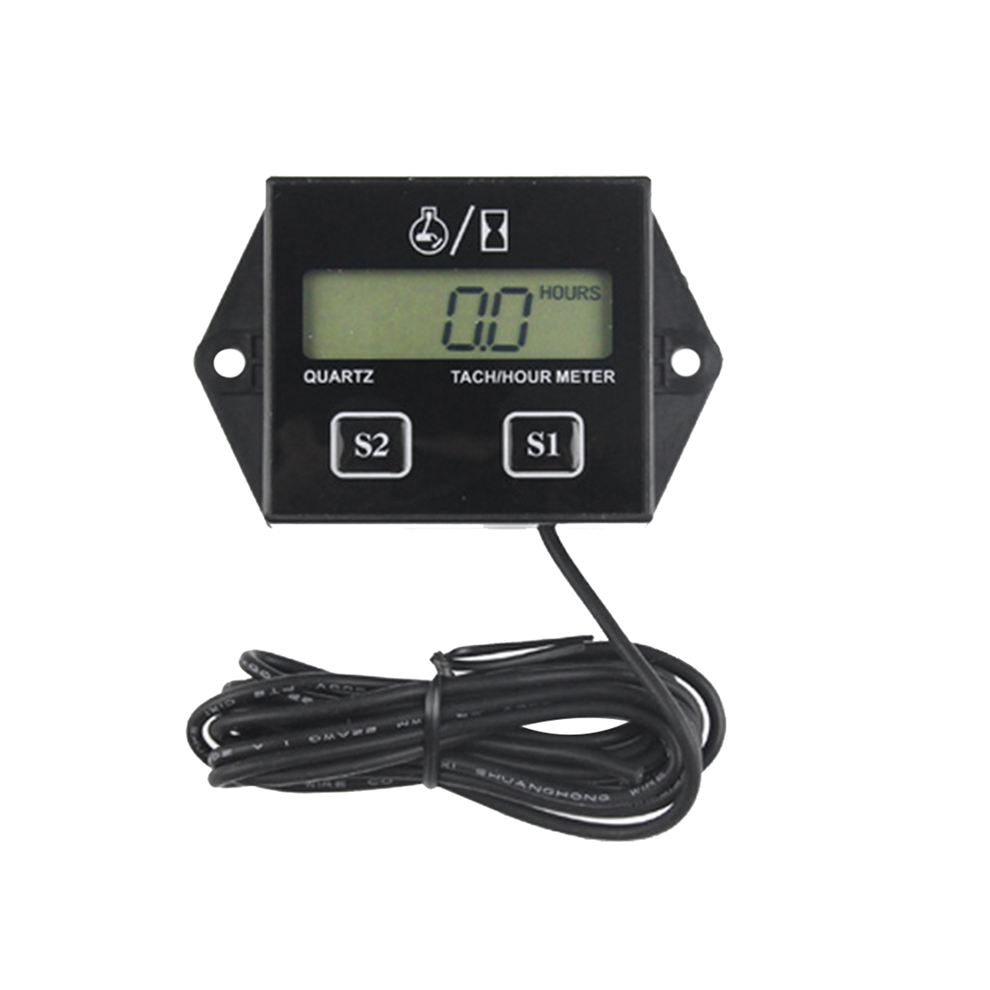 Engine Digital Display Tach Hour Meter Gauge Induc 4851488981246