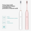 3PCS Electric Toothbrush Rechargeable 6 Modes Kids 9