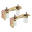 1PCS Patio Door Track Guide Rollers Sliding with L 3