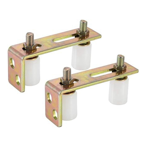 1PCS Patio Door Track Guide Rollers Sliding with L 2