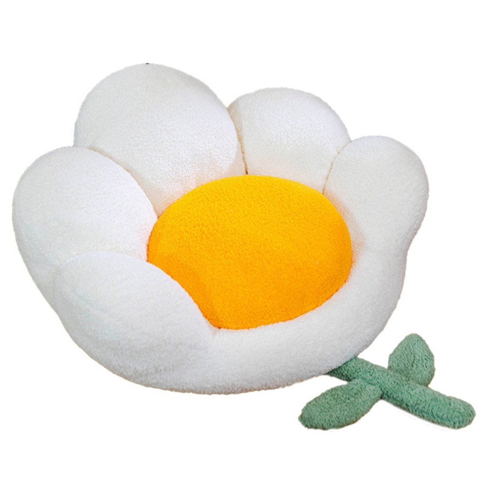 CojíN De Asiento Con Forma De Flor, Bonito CojíN De Suelo Grueso-image