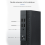 Mini-ITX-datorlåda HTPC-värdchassi USB 2.0 EN 6