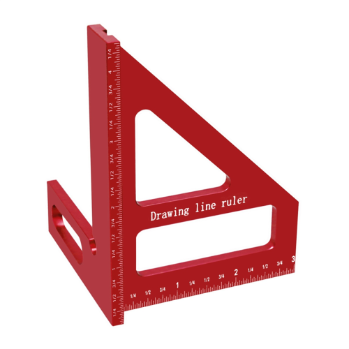 Τετράγωνο χάρακα αλουμινίου Carpenter Square Triangle Pre 1