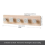 Wall Mounted Coat Rack,Entryway Hanging Rack,Wood 3