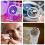 4 τεμάχια φωτιζόμενος μεγεθυντικός φακός Jewelers Loupe, 10X 20X 9